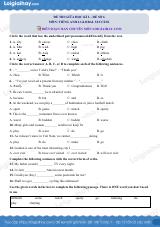 Đề thi giữa kì 2 Tiếng Anh 6 Global Success - Đề số 6